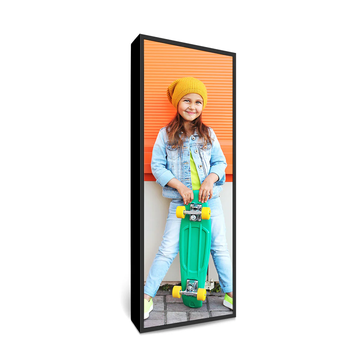 12x40" Framed Canvas Print - Image 4