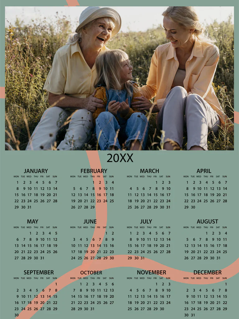 8x12" Sticky Calendar - Image 4