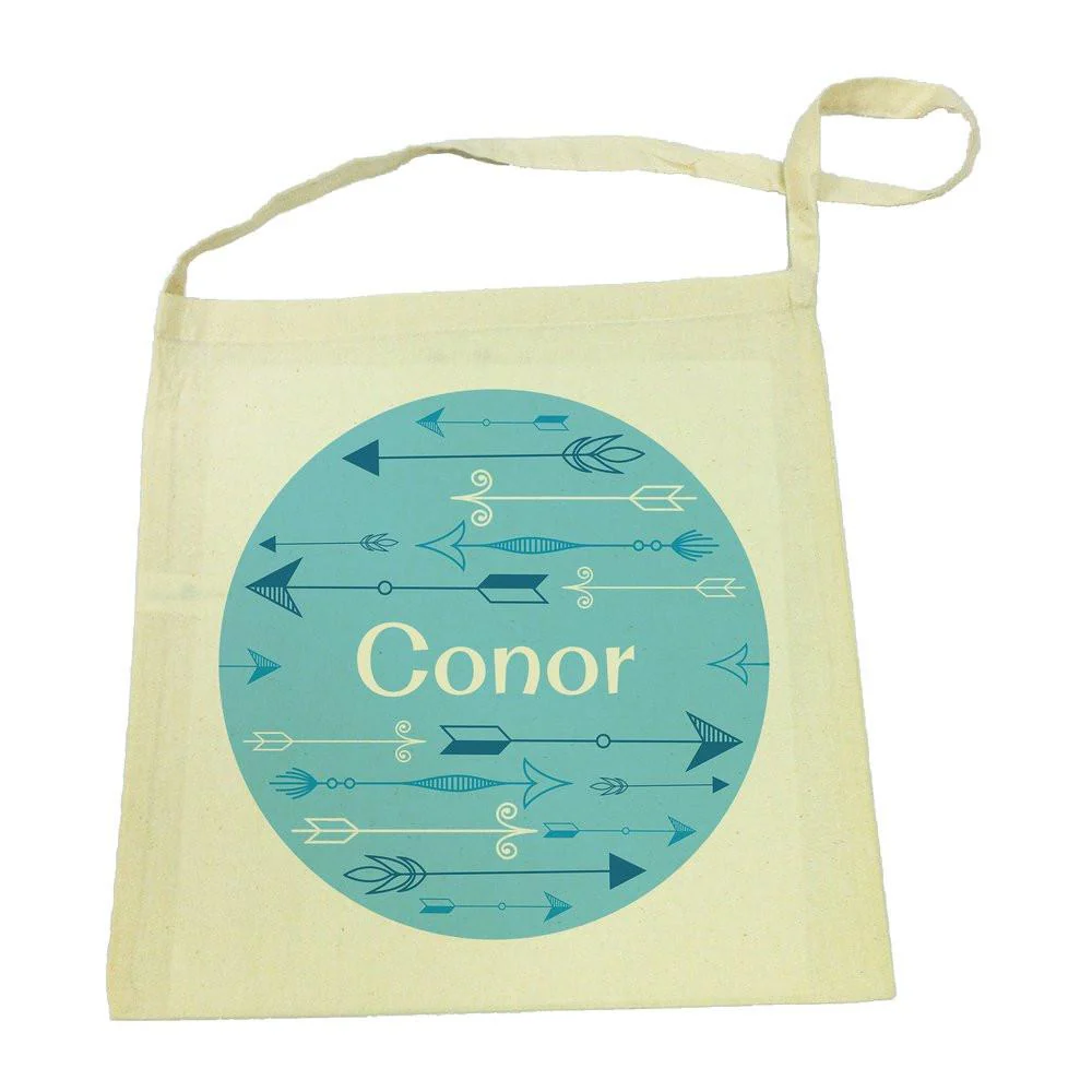 Arrow Calico Tote Bag