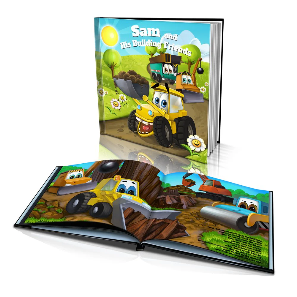 Construction Friends Hard Cover Story Book