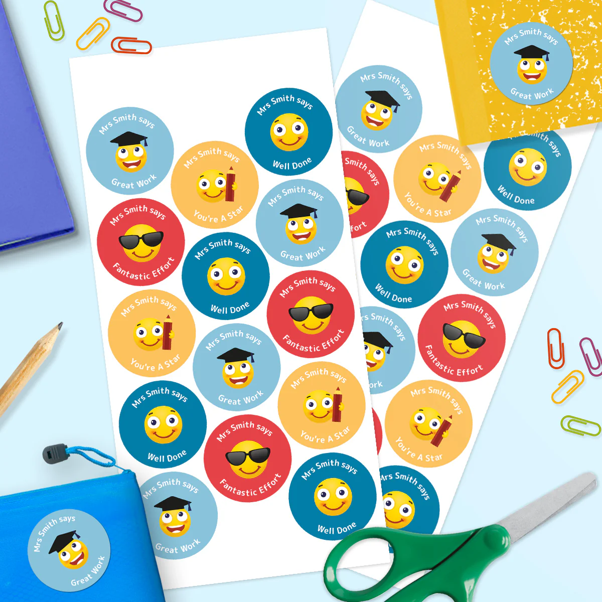Emoji Teacher Stickers - Image 2