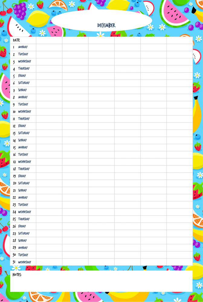 Fruity Family Planner - Image 2