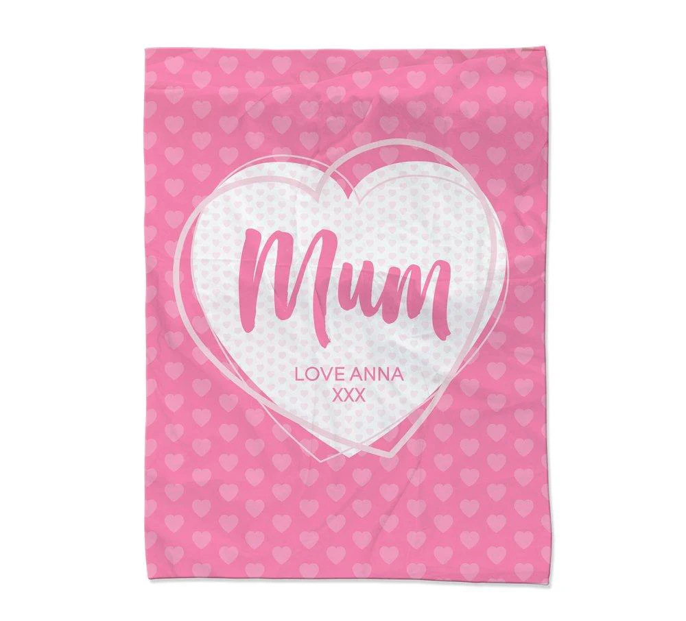 Heart Blanket Small