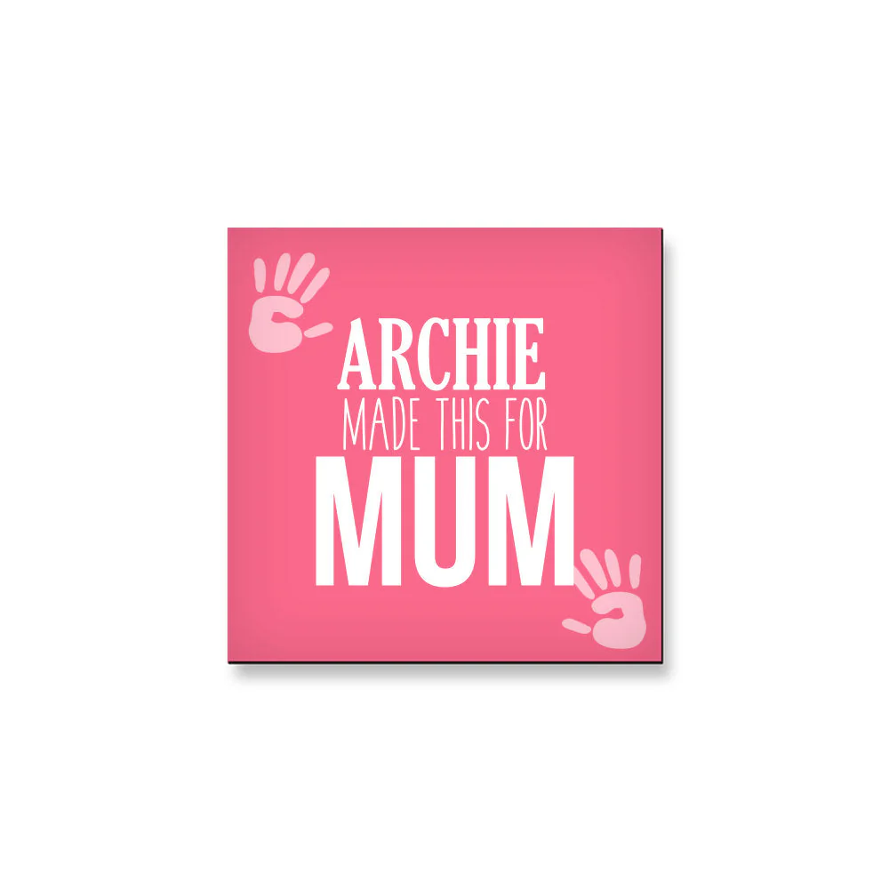 Mum Flexi Magnet - Square