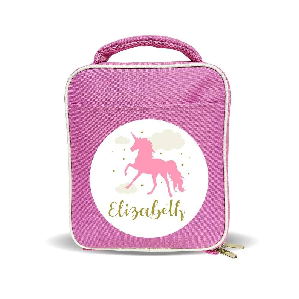 Pink Unicorn Lunch Bag - Image 2