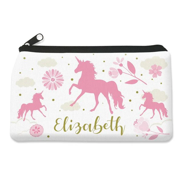 Pink Unicorn Pencil Case - Small