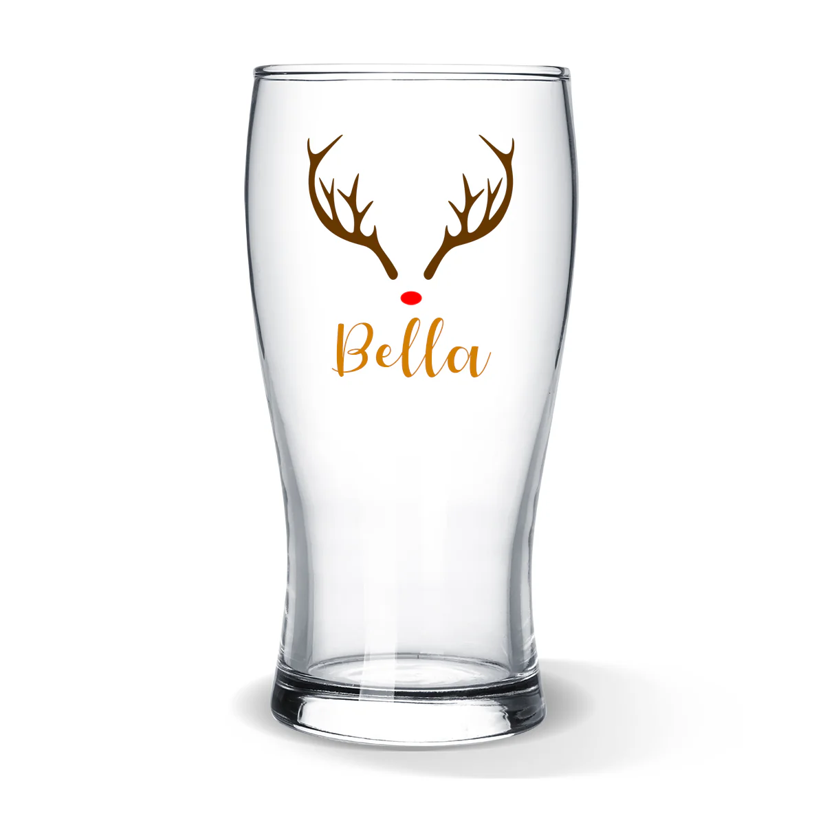 Reindeer Standard Beer Glass