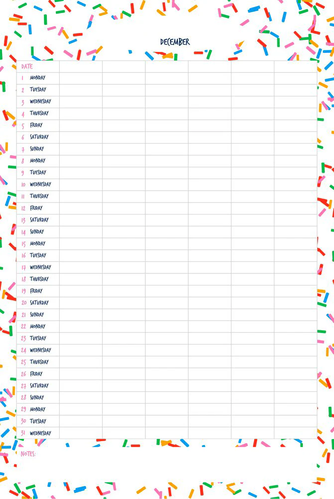 Sprinkles Family Planner - Image 2