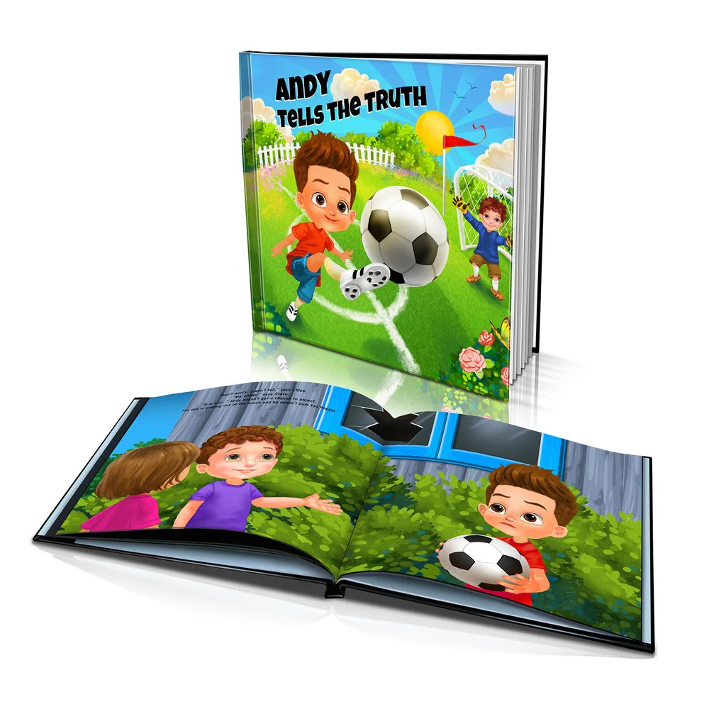 Tells the Truth Hard Cover Story Book